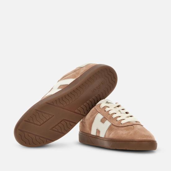 25FW 호간 스니커즈 HXW6470FB60UHK0MAC Brown - HOGAN