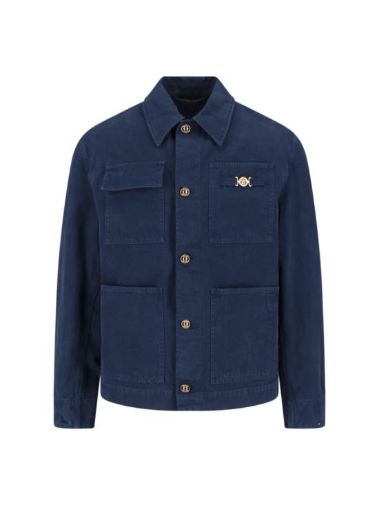 26SS 베르사체 자켓 1017859 1A129461UO60 Blue