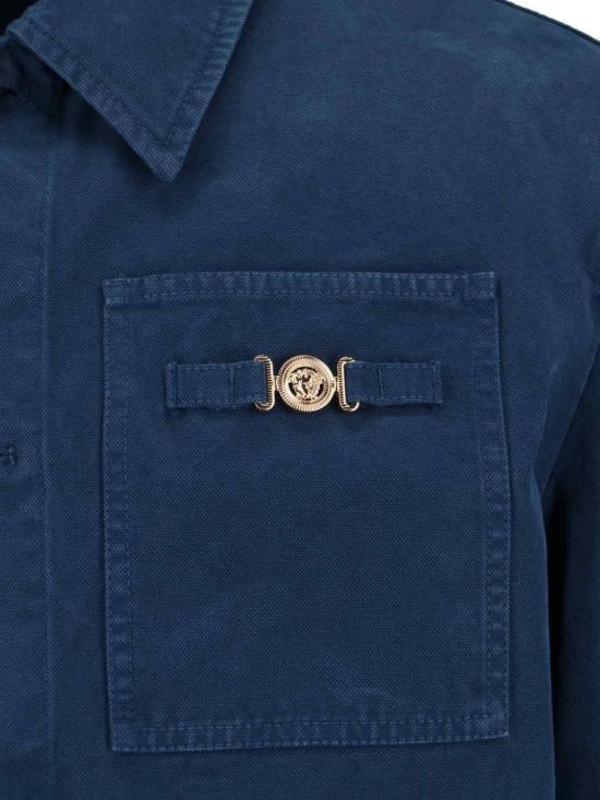 26SS 베르사체 자켓 1017859 1A129461UO60 Blue - VERSACE