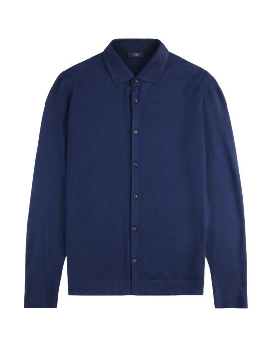25FW 페이 가디건 NMMC1512390WJGU607 Blue