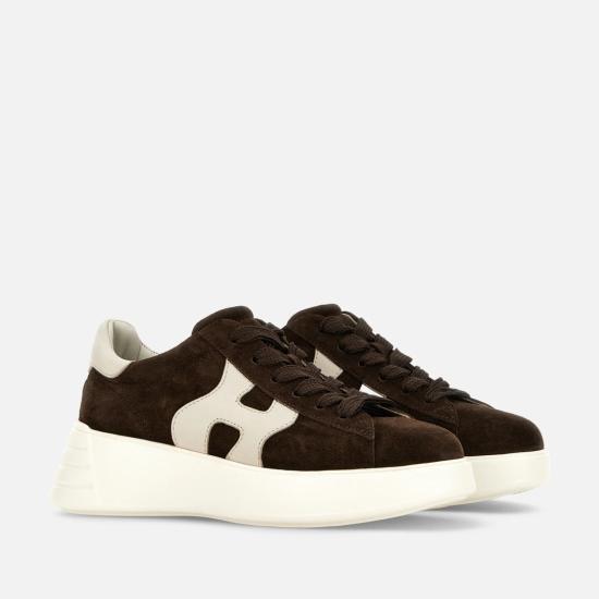 25FW 호간 스니커즈 HXW5620DN61U5W0MAJ Brown - HOGAN