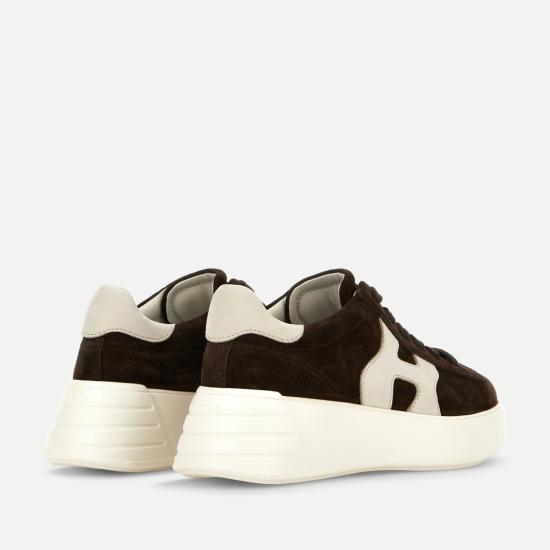 25FW 호간 스니커즈 HXW5620DN61U5W0MAJ Brown - HOGAN