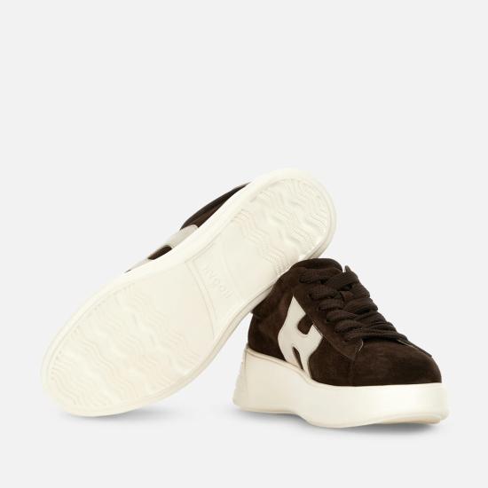 25FW 호간 스니커즈 HXW5620DN61U5W0MAJ Brown - HOGAN