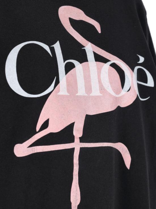 26SS 끌로에 반팔 티셔츠 26SJH20807070 Black - CHLOE