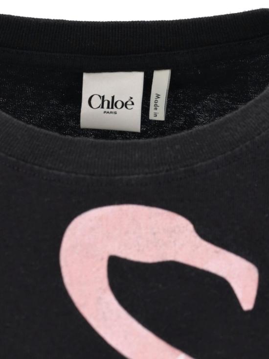 26SS 끌로에 반팔 티셔츠 26SJH20807070 Black - CHLOE