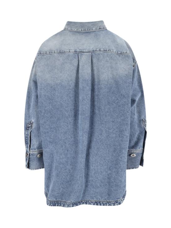 26SS 디 아티코 데님 셔츠 260WCB00068 DDD116AA024 Blue - THE ATTICO