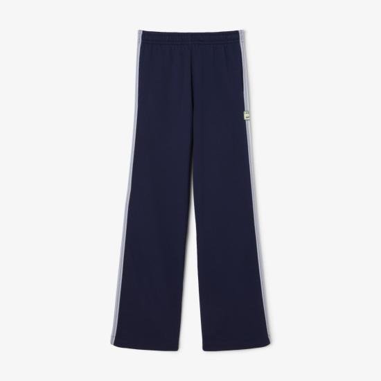 25FW 라코스테 스트레이트 팬츠 XF5250166 Blue - LACOSTE