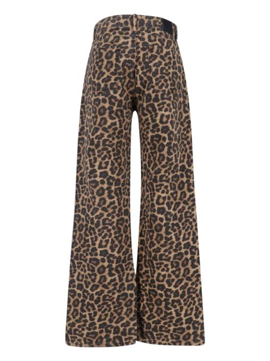 26SS 애니빙 데님 팬츠 A 06 11765 MTL59LEOPARD Multicolor - ANINE BING