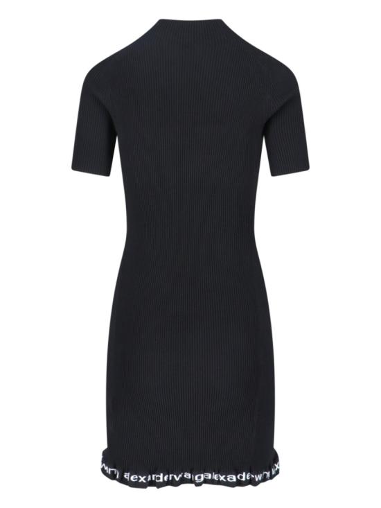 26SS 알렉산더 왕 미디 원피스 4KC1266045001 Black - ALEXANDER WANG