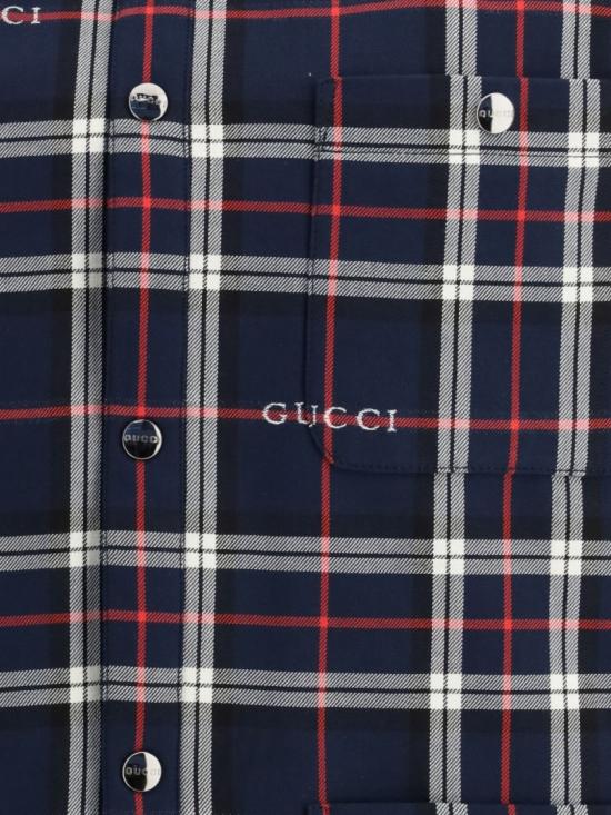 26SS 구찌 자켓 853013ZAUAC4069 Blue - GUCCI