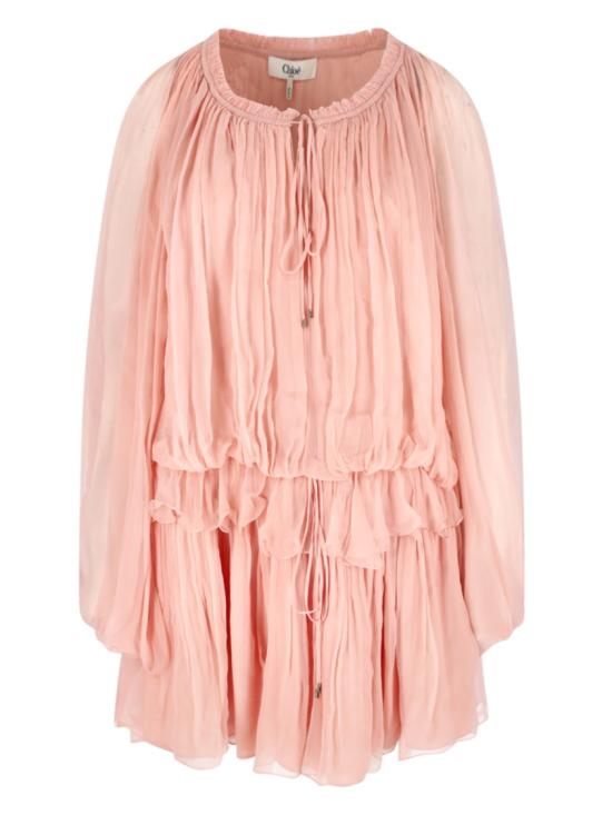 26SS 끌로에 미디 원피스 26SRO020016L6 Pink