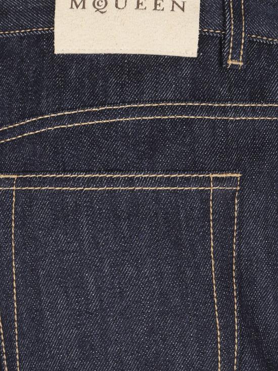 알렉산더 맥퀸 데님 팬츠 843359QMADZ4098 Blue - ALEXANDER MCQUEEN