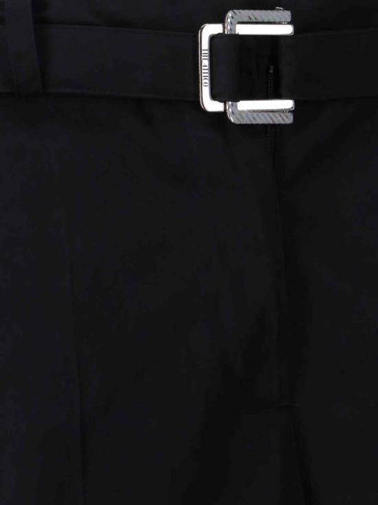 26SS 디 아티코 스트레이트 팬츠 260WCP00283 PLL001AA100 Black - THE ATTICO