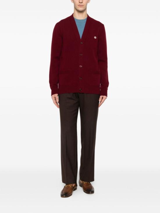 26SS 구찌 스웨터 815009XKFAU6013 Burgundy - GUCCI
