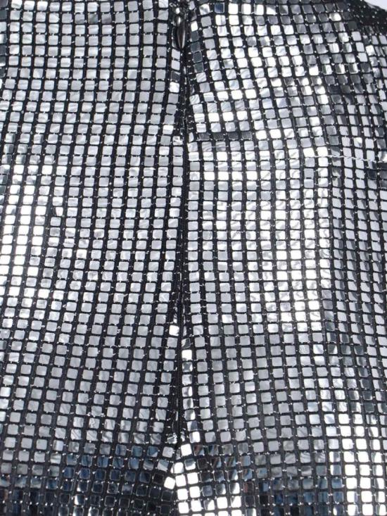 26SS MM6 메종마르지엘라 메탈릭 레깅스 S52KA0560 S23734905 Silver - MM6 MAISON MARGIELA