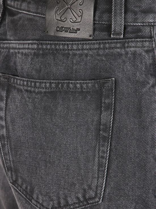 25FW 오프화이트 데님 팬츠 OMYA138C99DEN0021300 Black - OFF WHITE