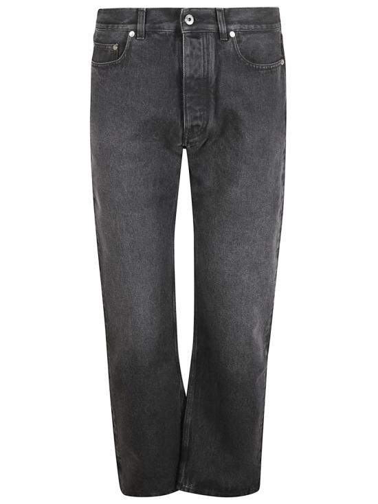 25FW 오프화이트 데님 팬츠 OMYA138C99DEN0021300 Black