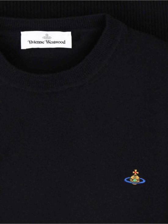 26SS 비비안웨스트우드 스웨터 2701002T Y0018N401 Black - VIVIENNE WESTWOOD