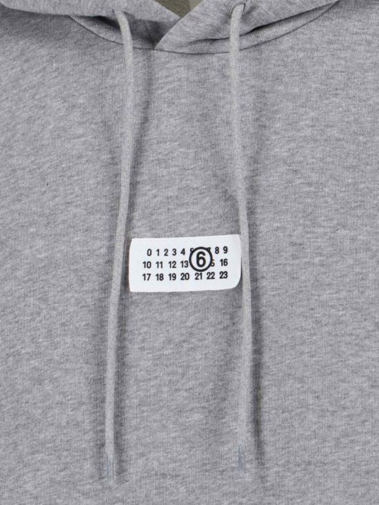 26SS MM6 메종마르지엘라 후드 티셔츠 SH0GU0042 M25025853M Grey - MM6 MAISON MARGIELA