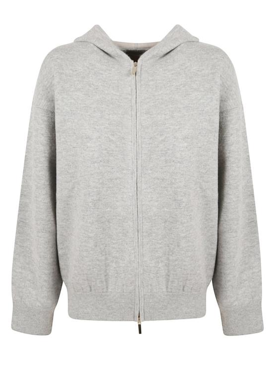 25FW 막스마라 후드 티셔츠 2529346033600 023 Grey