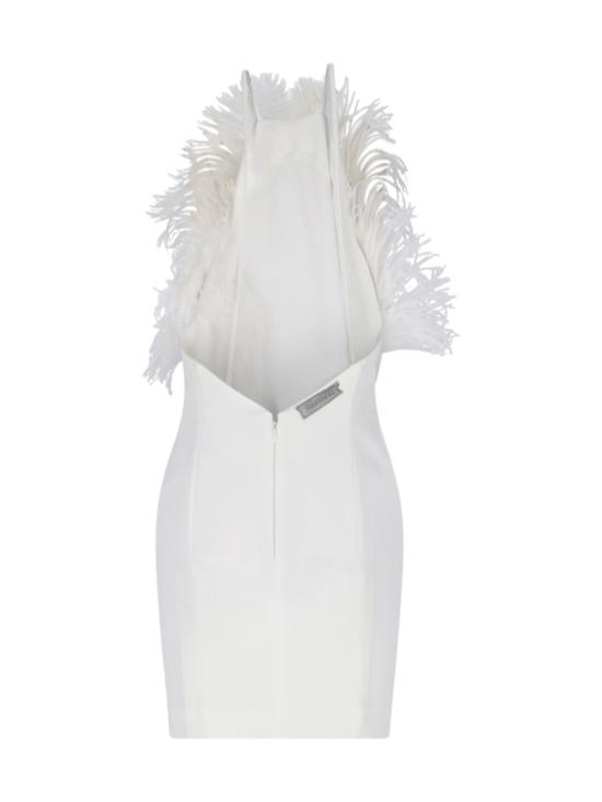 26SS 디 아티코 미디 원피스 260WCA00468 PLL088FS001 White - THE ATTICO
