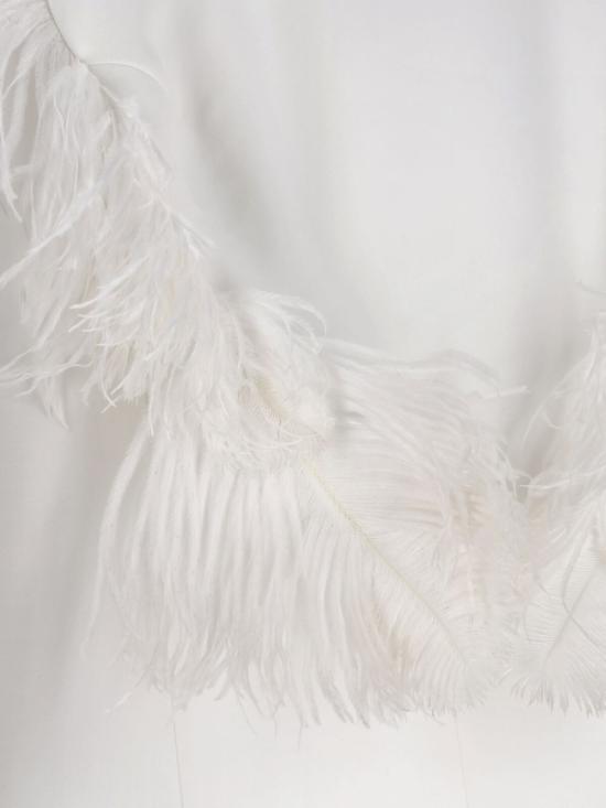 26SS 디 아티코 미디 원피스 260WCA00468 PLL088FS001 White - THE ATTICO