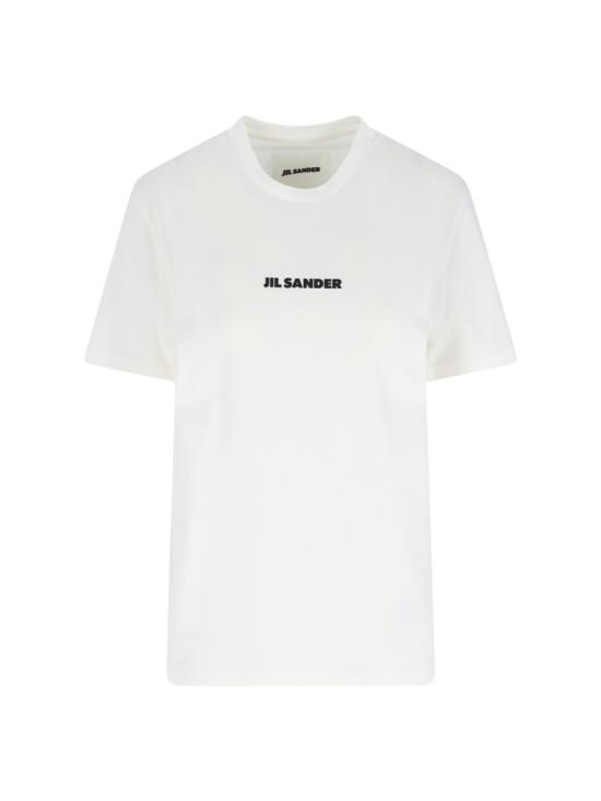 26SS 질샌더 반팔 티셔츠 J02GC0142 J20103102 White