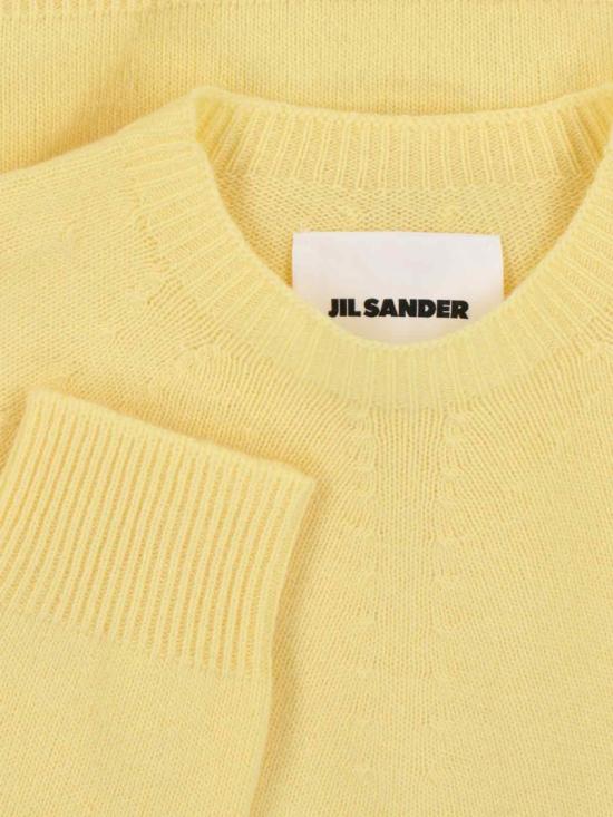 26SS 질샌더 스웨터 J22GP0133 J13264744 Yellow - JIL SANDER
