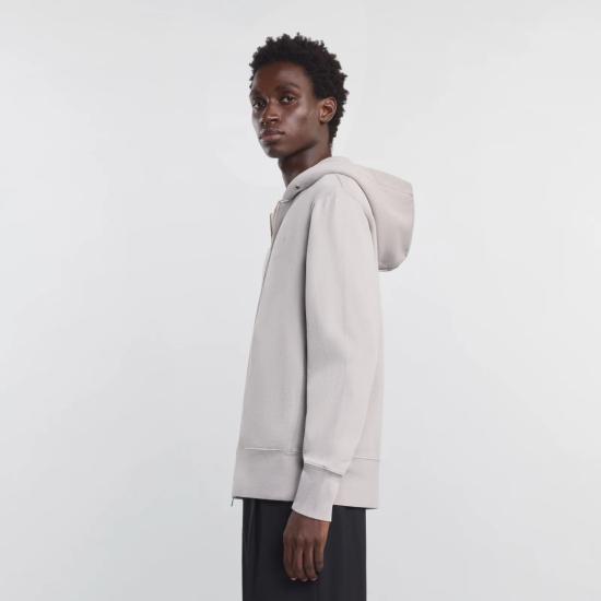 25FW 호간 후드 티셔츠 KQMB551203TXUYB403 Grey - HOGAN