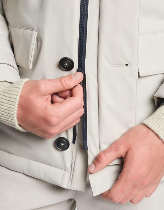 25FW 페이 자켓 NAM13510220XLMB206 Grey - FAY