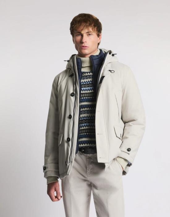 25FW 페이 자켓 NAM13510220XLMB206 Grey - FAY