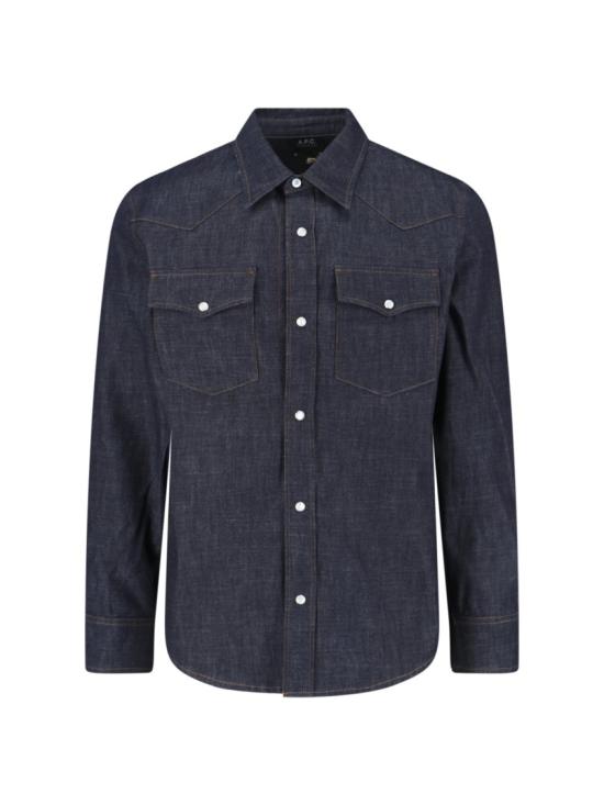26SS 아페쎄 데님 셔츠 COHOJ H12632IAI Blue