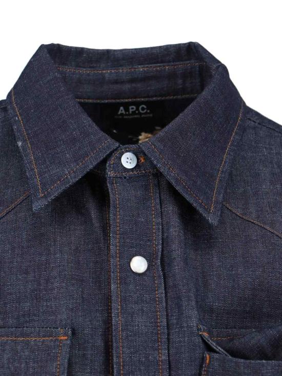 26SS 아페쎄 데님 셔츠 COHOJ H12632IAI Blue - A.P.C.
