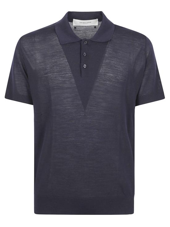 26SS 골든구스 폴로 티셔츠 GMP01412P00104150501 Blue