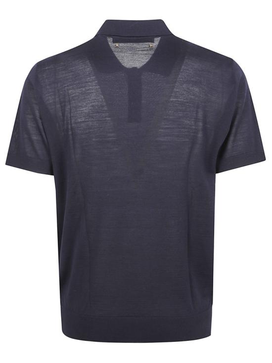 26SS 골든구스 폴로 티셔츠 GMP01412P00104150501 Blue - GOLDEN GOOSE