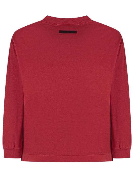 26SS [키즈] 피어오브갓 티셔츠 785HO251441K CRIMSON - FEAR OF GOD