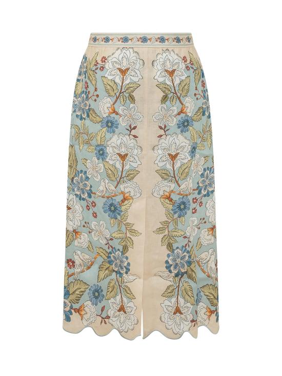 26SS 팜 리오 롱 스커트 350503 26046 BLUE - FARM RIO