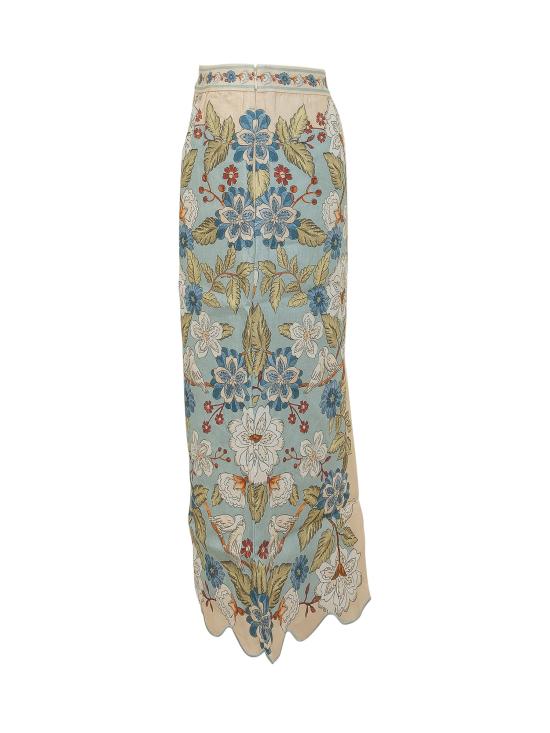 26SS 팜 리오 롱 스커트 350503 26046 BLUE - FARM RIO