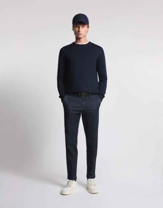 25FW 페이 스웨터 NMMC1512420CQTU807 Blue - FAY