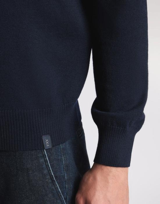 25FW 페이 스웨터 NMMC1512420CQTU807 Blue - FAY