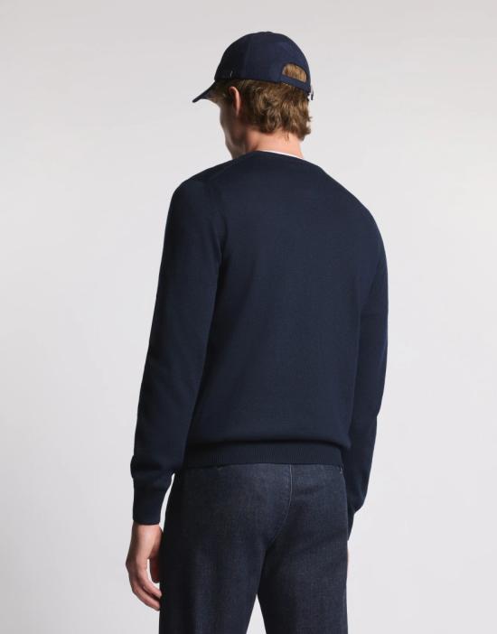 25FW 페이 스웨터 NMMC1512420CQTU807 Blue - FAY