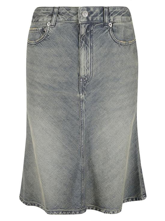  발렌시아가 데님 스커트 852330WTTW763394 Blue