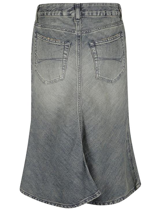 발렌시아가 데님 스커트 852330WTTW763394 Blue - BALENCIAGA