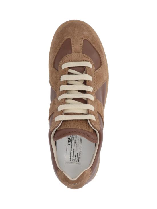 26SS 마르지엘라 카프스킨 레플리카 스니커즈 S58WS0109 P1895T2370 Brown - MAISON MARGIELA