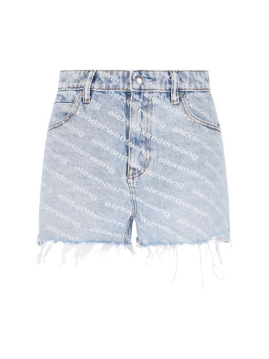 26SS 알렉산더 왕 데님 숏팬츠 4DC2204781270 Blue