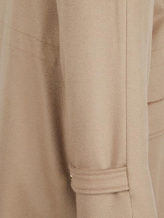 25FW 막스마라 네추럴 퀄티드 울 파카 2526036012600 006 Brown - MAX MARA