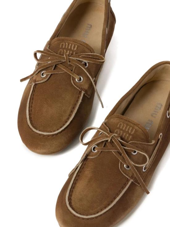 26SS 미우미우 로퍼 5D123EFD005 Z5O F0401 CANNELLA - MIU MIU