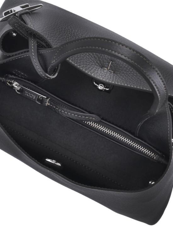 26SS 토즈 마이크로 토트백 XBWAPAEL000QRIB999 Black - TODS