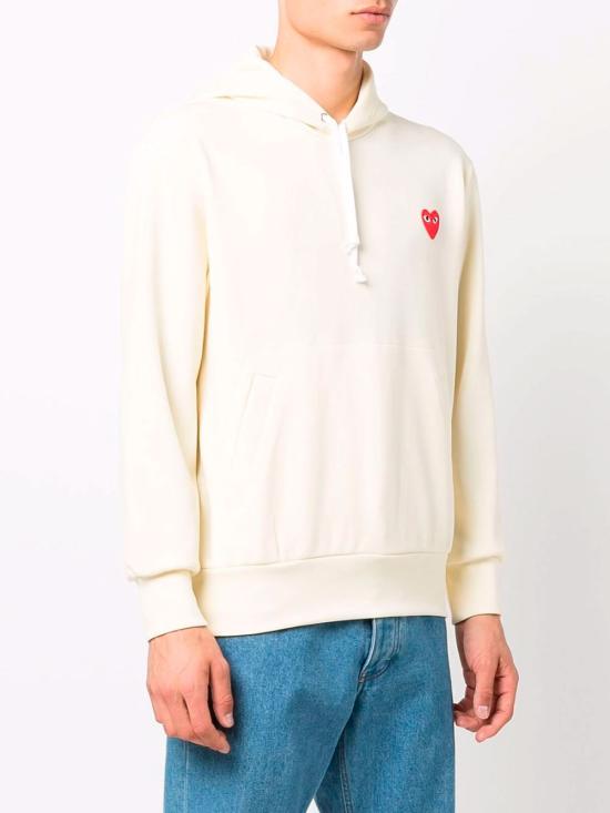 26SS 꼼데가르송 후드 티셔츠 P1T174 IVORY - COMME DES GARCONS