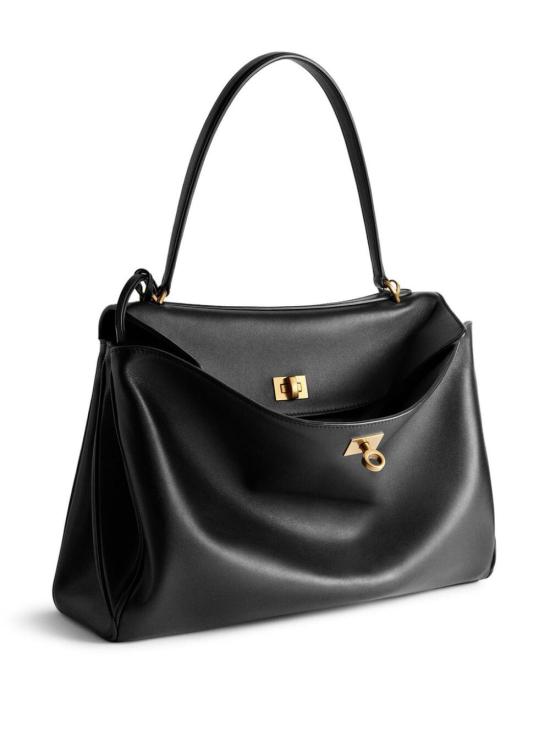 26SS 발렌시아가 로데오 미디움 핸드백 789772 2AA4V 1000 BLACK - BALENCIAGA